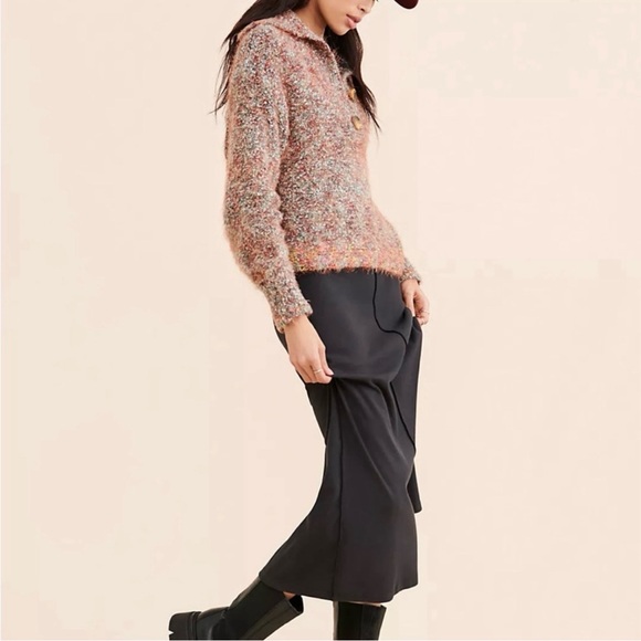 Free People Stellar Knit Pullover Small NWT - Picture 2 of 9